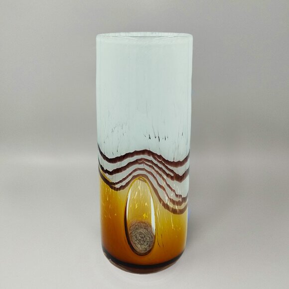 1970s Vase in Murano Glass By LineaArt. Made in Italy - Picture 3 of 10